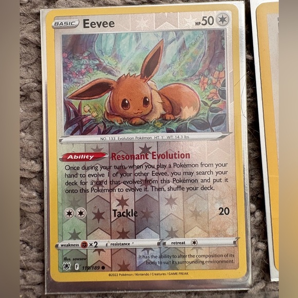 Eevee Pokémon Trading Card Set - Picture 5 of 8